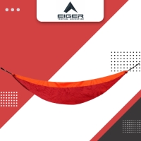 EIGER WINDEST SINGLE 1.0 HAMMOCK - Red