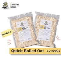 Granola Addict - PAKET ISI 2 QUICK / INSTANT Rolled Oat 1KG