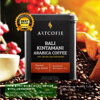 Artcofie Kopi Bali Kintamani Arabica Tin Box Biji