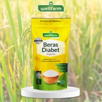 Wellfarm Beras Diabet Organik 1000 gr