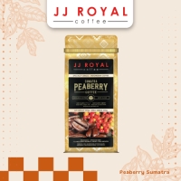 JJ ROYAL COFFEE PEABERRY SUMATRA 200 GR GROUND BAG