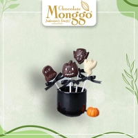 HALLOWEEN CHOCOLATE LOLLIPOP 4pcs