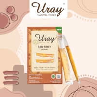 Madu Uray Natural in Sticks 120g (10 Sticks)