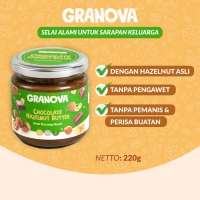Granova Selai Kacang Hazelnut Coklat 220gr