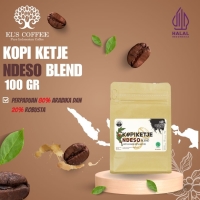 Kopi Blend Arabika Robusta - Ketje Ndeso Blend 100 Gr
