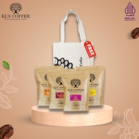 Paket Kopi Robusta Arabika El's Coffee Single Origin Free Totebag