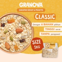 Granova Classic Muesli / Oat dengan Buah Kering & Kacang