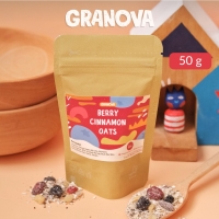 Granova Oat Siap Seduh / Instant Oatmeal Berry Cinnamon