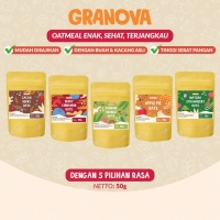 Granova Oat Siap Seduh / Instant Oatmeal Apple Pie