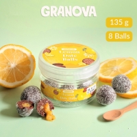 Granova Snack Kurma Rasa Coklat dengan Isi Selai Lemon