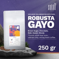 Sakha Kopi Robusta Gayo Aceh Exclusive Paxel Coffee Bubuk Roast Bean 250Gram