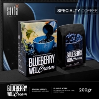 Sakha Kopi Arabika Blueberry Well Cream Coffee Bean Arabica Coffe Biji Bubuk
