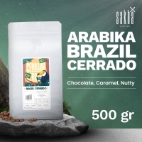 Sakha Kopi Arabika Brazil Cerrado Arabica Coffee Beans 500g