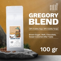 Sakha Kopi Gregory Espresso House Blend Arabika Coffee Bean Arabica 100 Gram