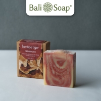 Bali Soap Bamboo Tiger Soap Earth 135g - CEDARWOOD