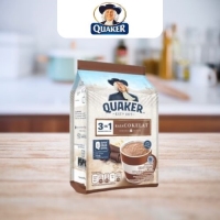 Quaker 3in1 Chocolate Polybag 224g Minuman Sereal Oats (Isi 8 sachet)