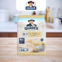 Quaker 3in1 Vanilla Minuman Sereal Oat 224gr (24gr x 8 sachet)