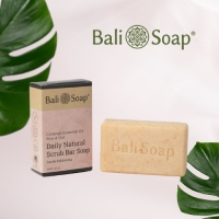 Bali Soap Essential Oil Bar Soap 95g - Cananga, Rice&Oat Scrub