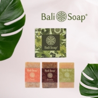 Paket Bali Soap's Green Mix 3 Collection Souvenir from Bali Soap