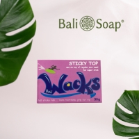 Bali Wax Papan Surfing Top Coat Orange Sticky Top