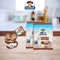 Quaker 3in1 Chocolate Polybag 224g Minuman Sereal Oats (Isi 8 sachet) x2