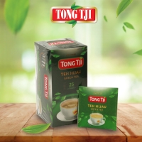 Tong Tji Green Tea dgn Amplop 25s, Teh Celup per Karton isi 50 pack