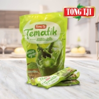 Tong Tji Tematik Matcha Latte Pouch 10s, per Karton isi 10 pouch
