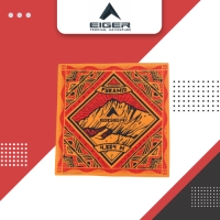 EIGER X-CARSTENSZ PYRAMID BANDANA - Orange