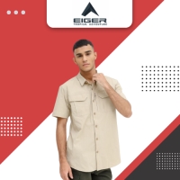 EIGER MENS EVOTECH XC 1.0 SS SHIRT - Khaki