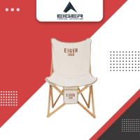 EIGER WOODEN CHAIR - Brown