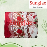 SungJae Sprei Bedcover BIG ONLY MOTIF AESTHETIC NOVITA