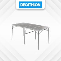 DECATHLON QUECHUA Meja Lipat Berkemah Besar ? 6-8 Orang - 8750565