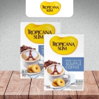 TROPICANA SLIM FRENCH BUTTER SOUFFLE COFFEE 10 SCH X 2 PCS - KOPI SUSU ALA PERANCIS NIKMAT TANPA GUL