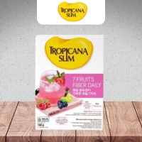 TROPICANA SLIM 7 FRUITS FIBER DAILY 12 SACHET ? MINUMAN SERAT DENGAN KOLAGEN UNTUK DIET