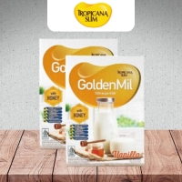 TROPICANA SLIM GOLDENMIL WITH HONEY 500G X 2 PCS - SUSU RASA MADU BANTU LENGKAPI NUTRISI LANSIA