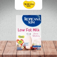 TROPICANA SLIM LOW FAT MILK KOREAN STRAWBERRY 500G ? SUSU DENGAN KOLAGEN
