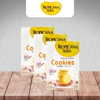 TRIPLE PACK: TROPICANA SLIM HOKKAIDO CHEESE COOKIES (5 SCH) - BISKUIT BEBAS GULA
