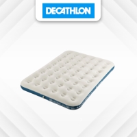 Decathlon Quechua Matras Camping Lipat 2 Orang 140cm Biru - 8561145