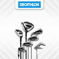 Decathlon INESIS GOLF KIT7 CLUBS ADULT100 LEFT HANDED SIZE 1 - 8544876