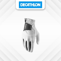 DECATHLON Inesis Sarung tangan lembut golf kidal pria -putih- 8540169
