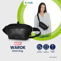 Torch Warok Tas Pinggang Kulit Faux Leather Waist Sling Bag Marvel