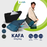 Torch Kafa Crossbody Shoulder Bag Tas Selempang Ipad 12 inch Anti Air