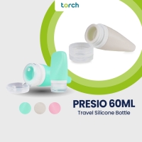 Torch Presio Botol Travellling Silikon Lotion Sabun - Botol Sabun 60Ml - Grey