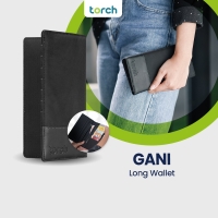 Torch Gani Dompet Lipat Panjang Pria Wanita Tempat Kartu Tahan Air