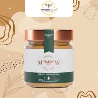 Manukawellbeing Madu Creamy Clover Honey 275 Gram Premium New Zealand Halal