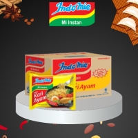 Indomie Kuah Kari Ayam - 1 Dus Isi 40 Pcs