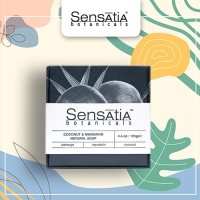 Sensatia Botanicals Coconut & Mandarin Natural Soap