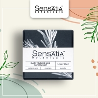 Sensatia Botanicals Black Volcanic Sand Natural Soap