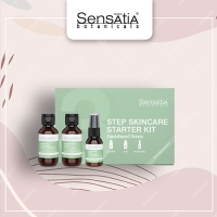 Sensatia Botanicals 3-Step Skincare Starter Kit - Sandalwood Dream