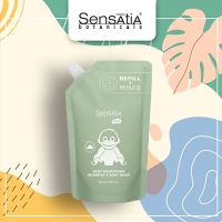Sensatia Botanicals Baby Nourishing Shampoo & Body Wash Refill - 500mL